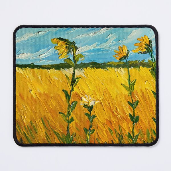 Item preview, impressionist sunflowers designed and sold by DariaCeppelli.