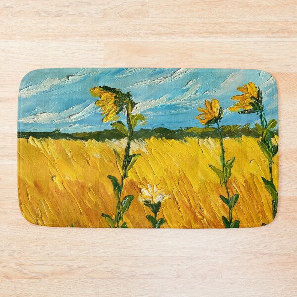 Artikelvorschau, impressionistische Sonnenblumen entworfen und verkauft von DariaCeppelli.