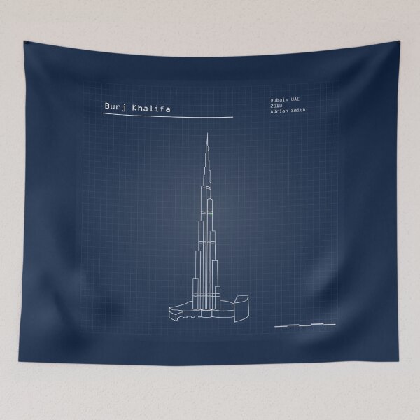 Item preview, Burj Khalifa in Global Grid designed and sold by PrestonArch.