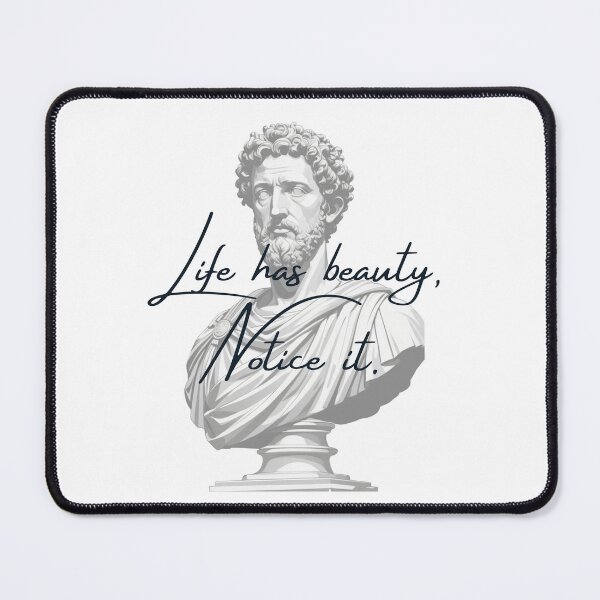 Item preview, Life Has Beauty, Notice It - Marcus Aurelius Stoic Clothing | Marcus Aurelius Stoicism Artwork designed and sold by LexaArtworks.