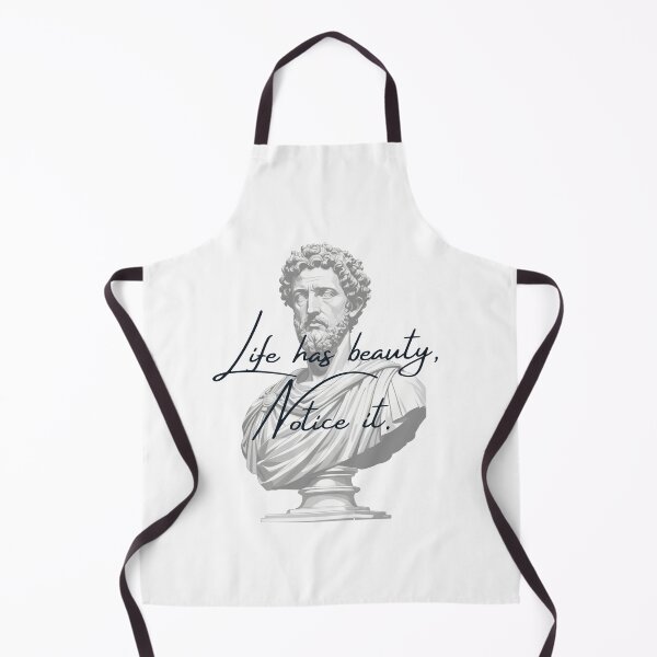 Item preview, Life Has Beauty, Notice It - Marcus Aurelius Stoic Clothing | Marcus Aurelius Stoicism Artwork designed and sold by LexaArtworks.
