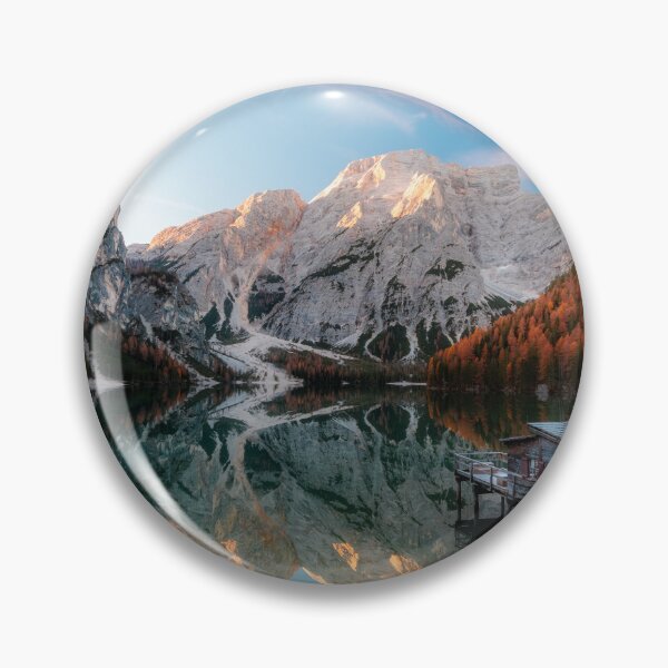 Item preview, Autumn at lake Lago di Braies Italy designed and sold by Patrik Lovrin.