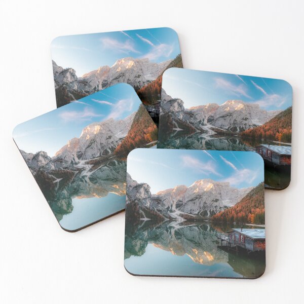 Item preview, Autumn at lake Lago di Braies Italy designed and sold by Patrik Lovrin.