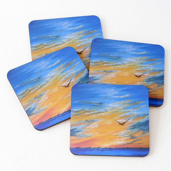 Item preview, sunset over the sea designed and sold by DariaCeppelli.