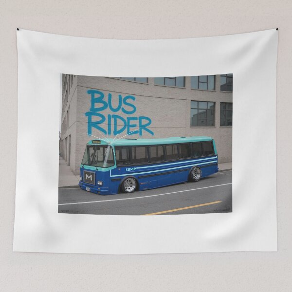 Item preview, Low Bus Rider Print designed and sold by Lichentroupe63.