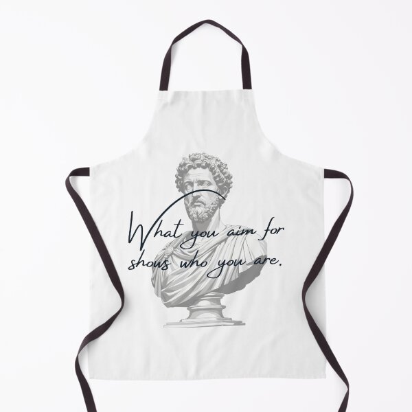 Item preview, What You Aim For Shows Who You Are - Marcus Aurelius Stoic Clothing | Marcus Aurelius Stoicism Artwork designed and sold by LexaArtworks.