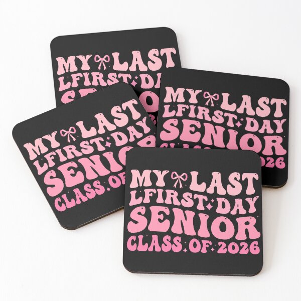 Item preview, Last First Day Senior 2026 Class of 2026 Back to School Bows  designed and sold by MotivaChic.