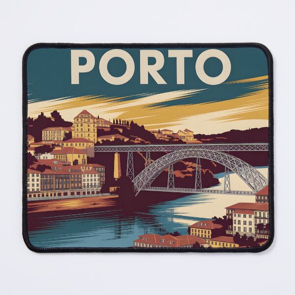 Item preview, Porto: Classic European Travel Poster designed and sold by LSVart.