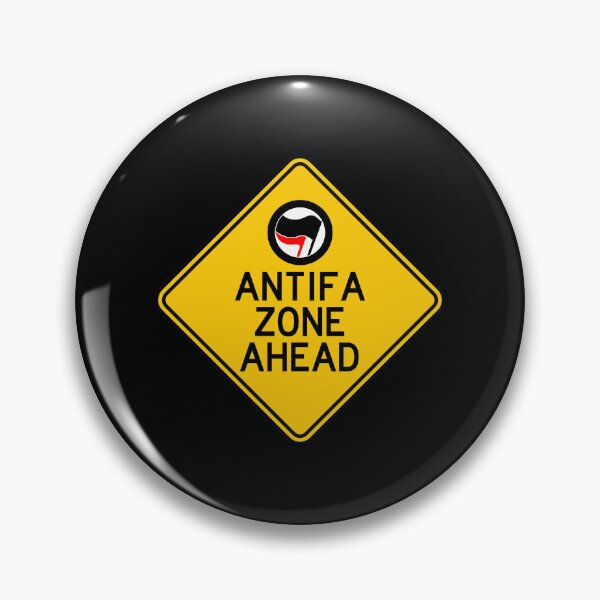 Item preview, Antifa zone ahead designed and sold by remerasnerdas.