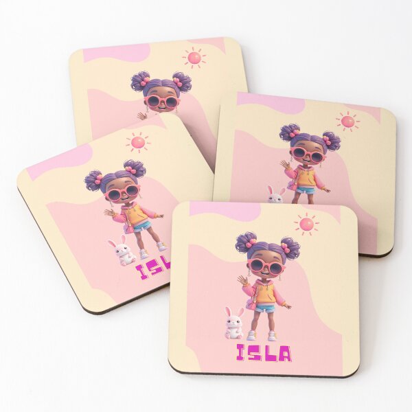 Item preview, Isla Doll Name Design – Cute Gift for Girls, School Supplies and Birthday Surprises designed and sold by daila70.