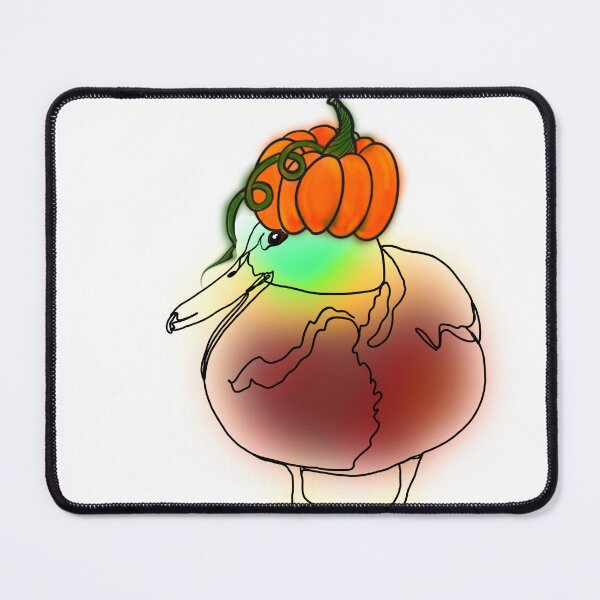 Item preview, Duck Wearing a Pumpkin on His Head – animalzinhats designed and sold by Ashley’sAnimalz.