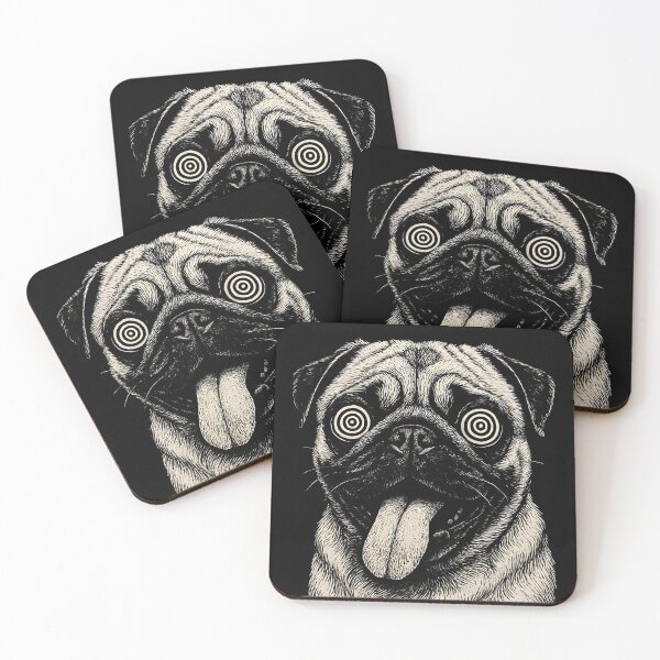 Item preview, Goofy Pug designed and sold by ManateeMerchy.