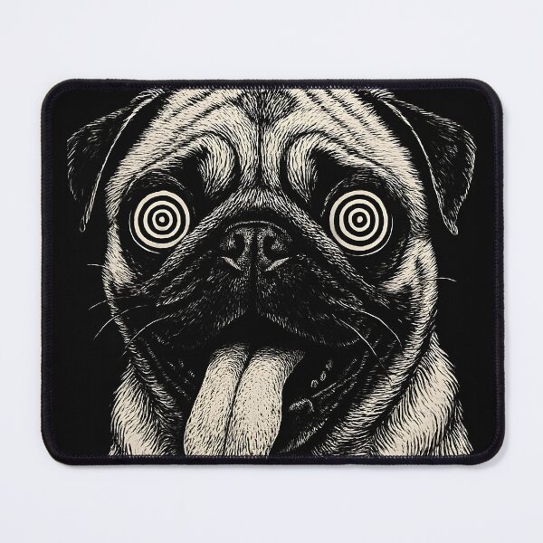 Item preview, Goofy Pug designed and sold by ManateeMerchy.