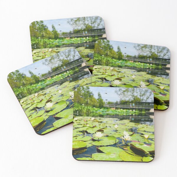 Item preview, Water Lillies in Cary, NC designed and sold by AtlasInFocus.