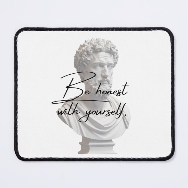 Item preview, Be Honest With Yourself -  Marcus Aurelius Stoic Clothing | Marcus Aurelius Stoicism Artwork designed and sold by LexaArtworks.