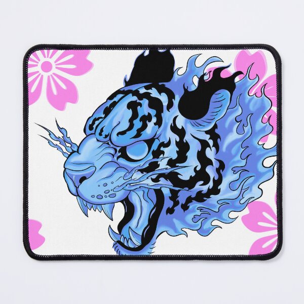 Item preview, Azure flame tiger  designed and sold by FaithlesSamurai.