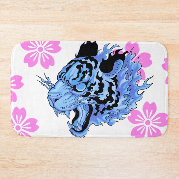 Item preview, Azure flame tiger  designed and sold by FaithlesSamurai.