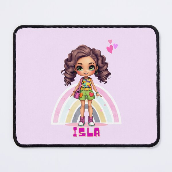 Item preview, Isla Doll Name Design – Cute Gift for Girls, School Supplies and Birthday Surprises designed and sold by daila70.