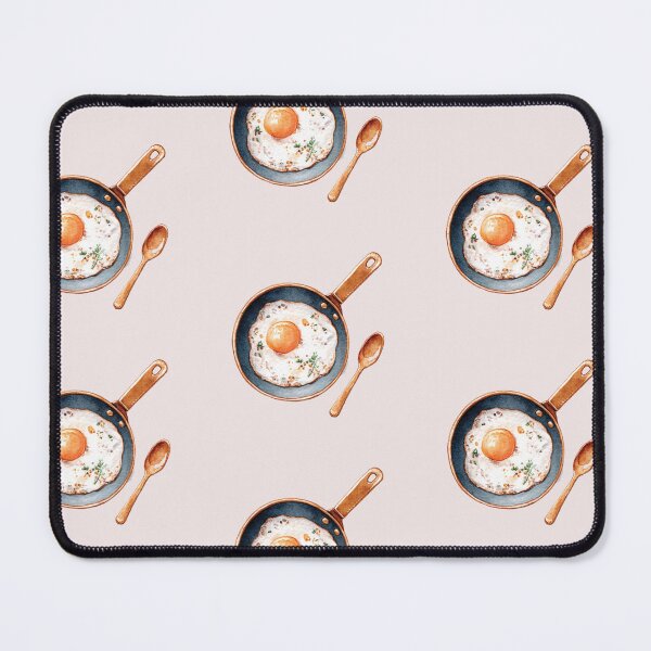 Item preview, Watercolor Sunny Side Up Egg in a Pan designed and sold by Paper Hearteu.