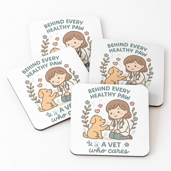 Item preview, Vet life - behind every healthy paw is a vet who cares designed and sold by Bettybee00.