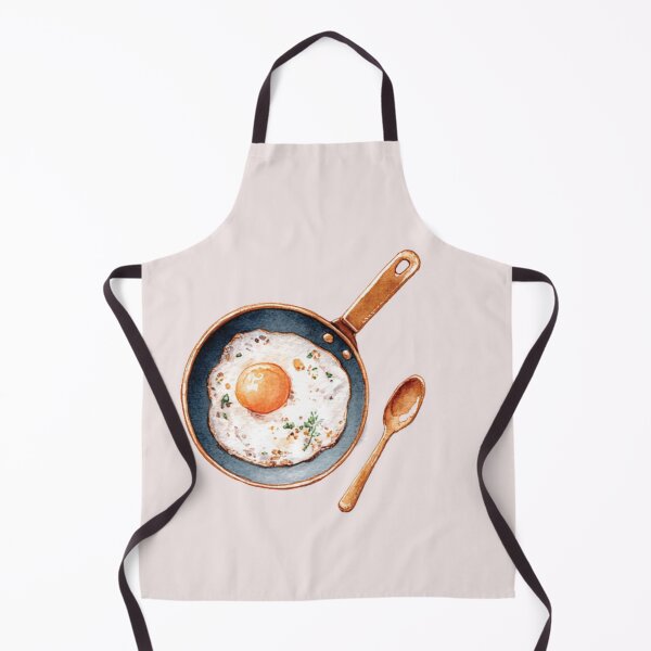 Item preview, Watercolor Sunny Side Up Egg in a Pan designed and sold by Paper Hearteu.