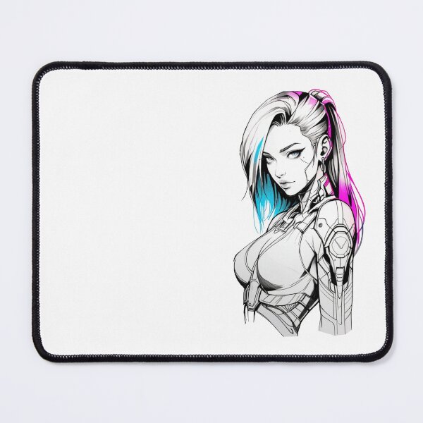 Item preview, Cyborg Girl designed and sold by ArtCraftLab.