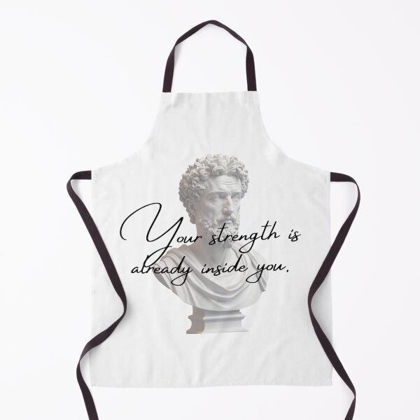 Item preview, Your Strength Is Already Inside You - Marcus Aurelius Stoic Clothing | Marcus Aurelius Stoicism Quotes Artwork designed and sold by LexaArtworks.