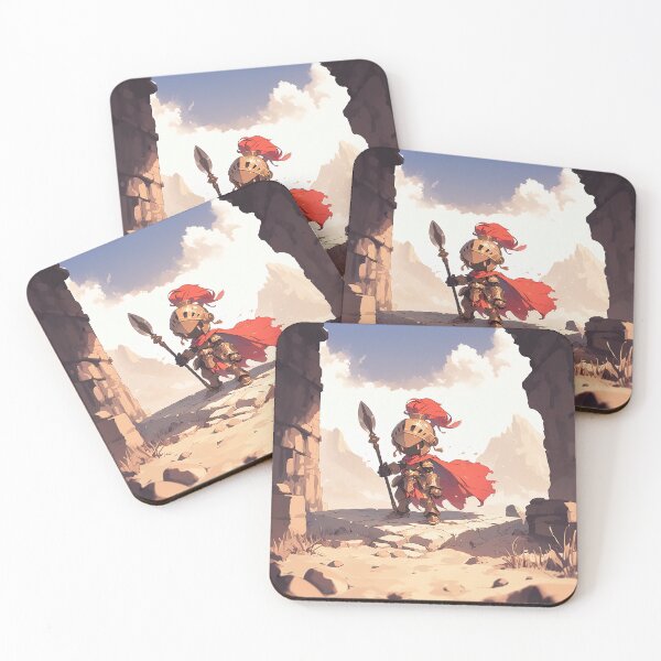 Item preview, Cartoon Spartan Warrior with Spear designed and sold by Christian Weiss.