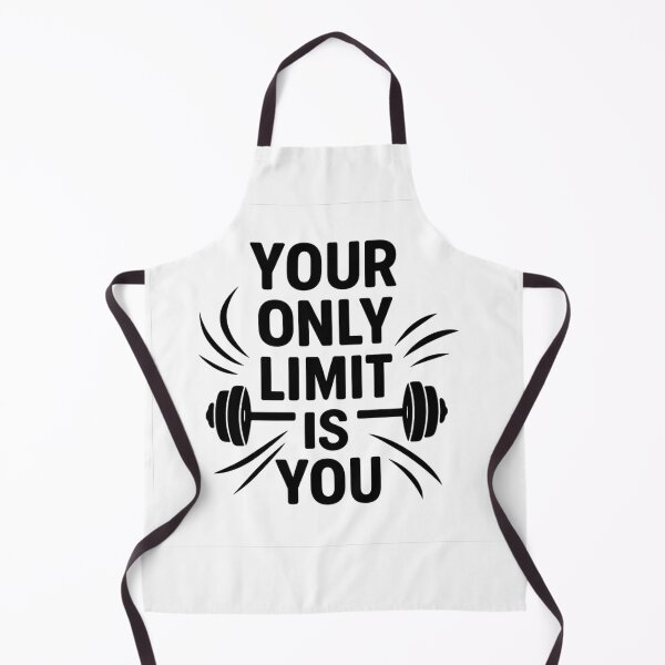 Item preview, Your Only Limit Is You – Gym Motivation Barbell designed and sold by sunscribed.