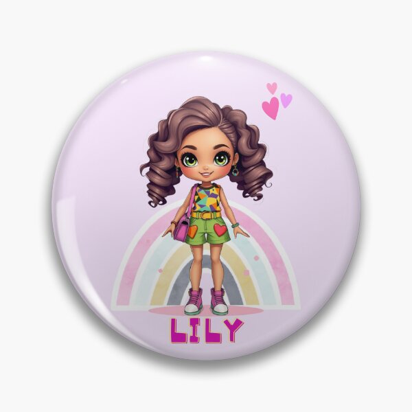 Item preview, Lily Doll Name Design – Cute Gift for Girls, School Supplies and Birthday Surprises designed and sold by daila70.