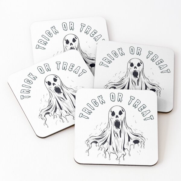 Item preview, TRICK OR TREAT Ghost designed and sold by IndieQuill .