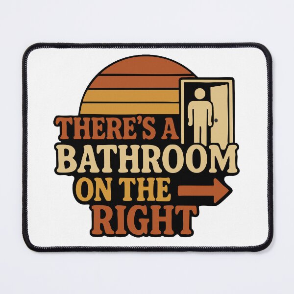 Item preview, There's a Bathroom on the Right Mangled Lyrics designed and sold by babbselasdesigns.