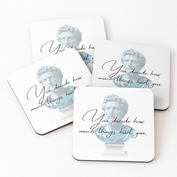 Item preview, You Decide How Much Things Hurt You -  Marcus Aurelius Stoic Clothing | Marcus Aurelius Stoicism Quotes Artwork designed and sold by LexaArtworks.