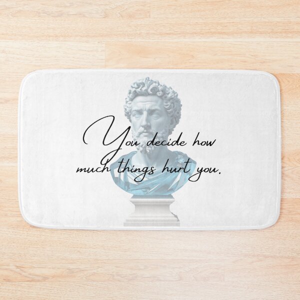 Item preview, You Decide How Much Things Hurt You -  Marcus Aurelius Stoic Clothing | Marcus Aurelius Stoicism Quotes Artwork designed and sold by LexaArtworks.