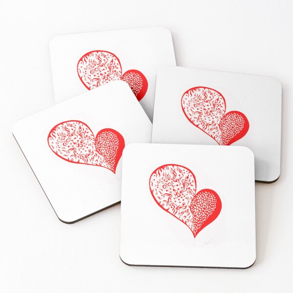 Item preview, Corazón desequilibrado de la artista June Tapia designed and sold by Artist June Tapia.
