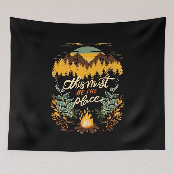 Item preview, This Must Be The Place - Outdoor Adventure designed and sold by HimayaStudio.