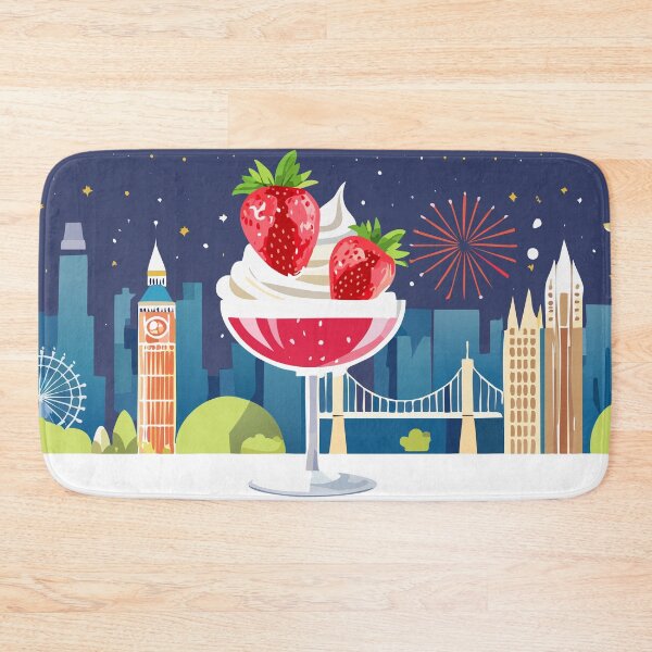 Item preview, Exuberant cup of strawberries with cream designed and sold by JohannaWallace.