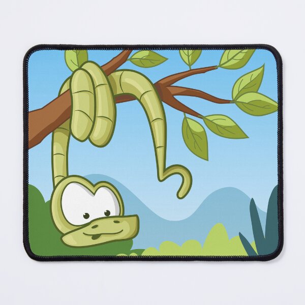 Item preview, Hanging Out – Cute Jungle Snake Cartoon designed and sold by Sore Creations.