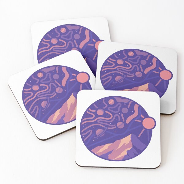 Item preview, Space Mountain x Purple Neon designed and sold by P7illustrations.