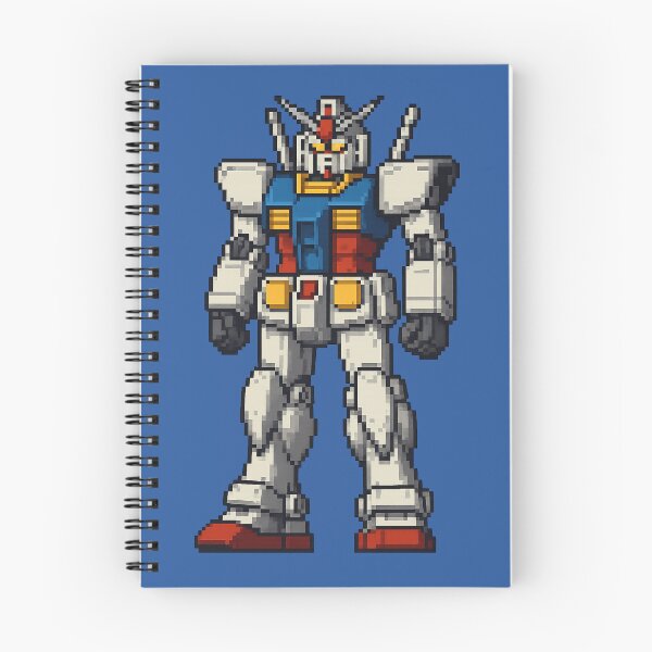 Item preview, RX-78-2 Gundam Pixel Art  Retro Mecha Design designed and sold by Snapnfit.