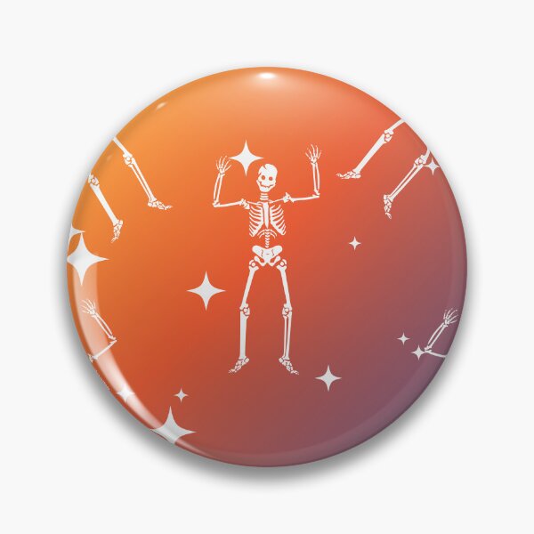 Item preview, halloween skeleton print designed and sold by ArtGrafix1.