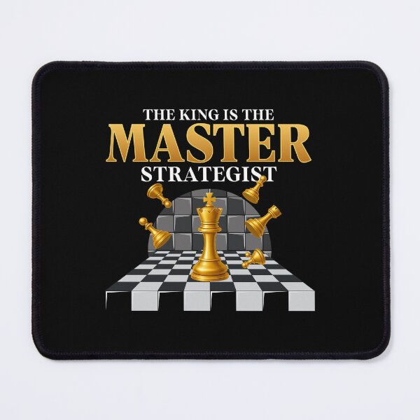 Item preview, The King is the Master Strategist – Chess & Power Mindset Design designed and sold by mdh629design.