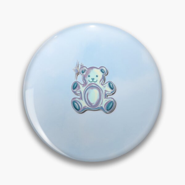 Item preview, Holographic Teddy in the Clouds designed and sold by emmmeee55.