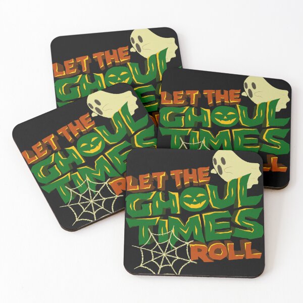 Item preview, Let the Ghoul Times Roll – Spooky Halloween Ghost Design designed and sold by ConfuseLab Alt.