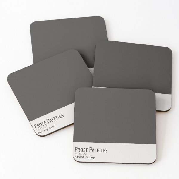 Item preview, Prose Palettes: Morally Grey designed and sold by Nevermore Prints.