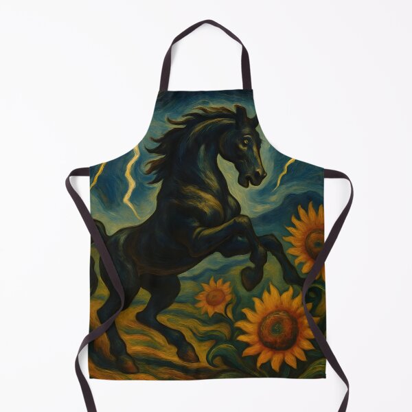 Item preview, Horse in a Lightning Storm designed and sold by Midlifeartist.