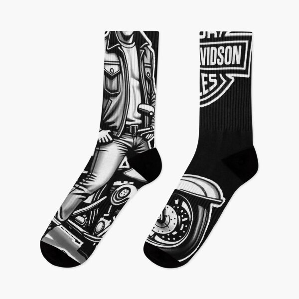 Item preview, American Thunder – Retro Harley-Davidson Biker Art designed and sold by Pulse Creativity Designs.