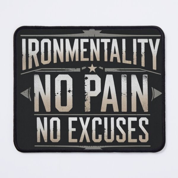 Item preview, IronMentality – Gym Motivation Quote Shirt designed and sold by IronMentality.