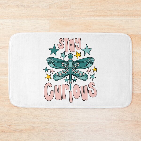 Item preview, Stay Curious Pink and Blue Dragonfly designed and sold by GraceMakes03.