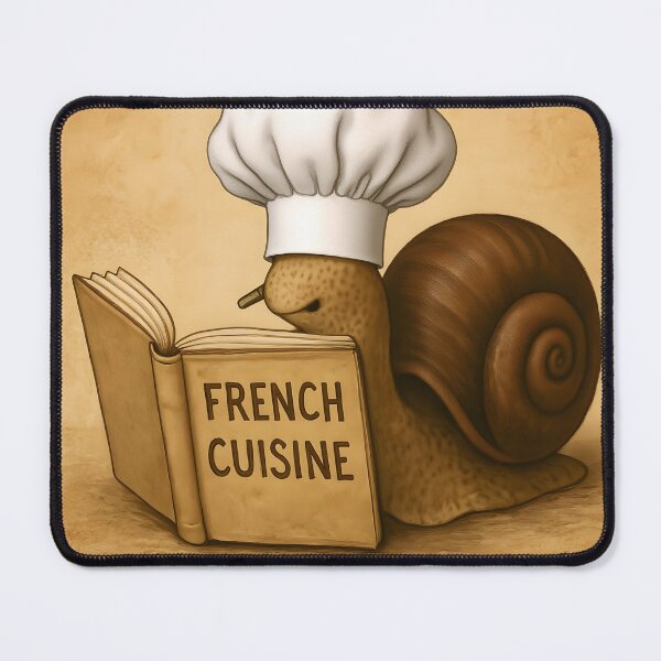 Item preview, French Snail Chef designed and sold by Midlifeartist.